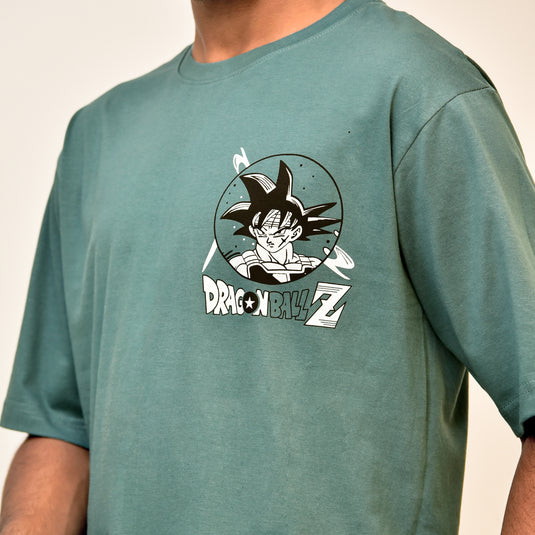 Teezen Emerald Surge Graphic Tee: Honor Bardock’s Legacy